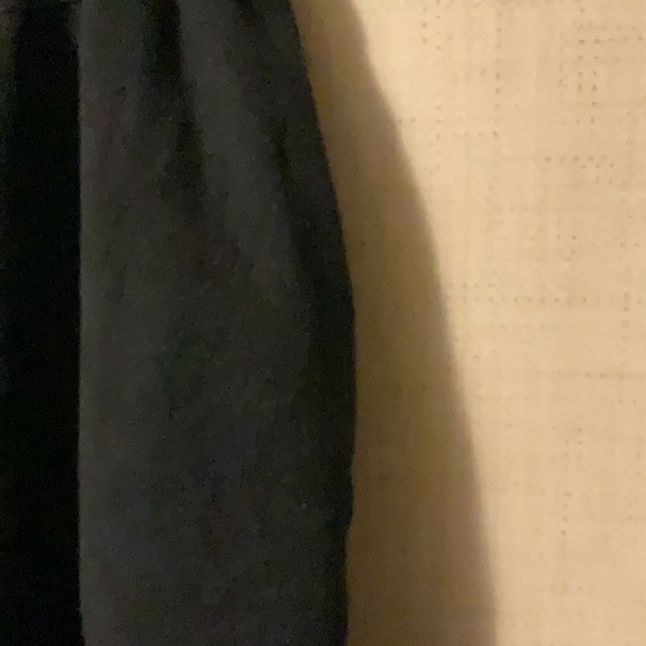 Black Sweatpants with Red Detail Relaxed Fit - Picture 4 of 9